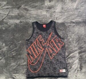 Nike Air Graphic Tank Top Women's Black And Red  Size Large
